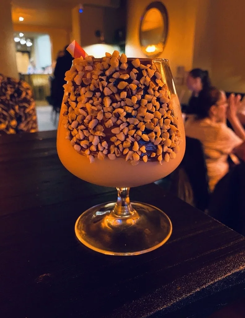 The Nutty for Chocolate drink at the London Chocolate Cocktail Club