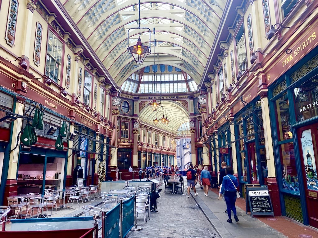 Inside London's Leadenhall Market