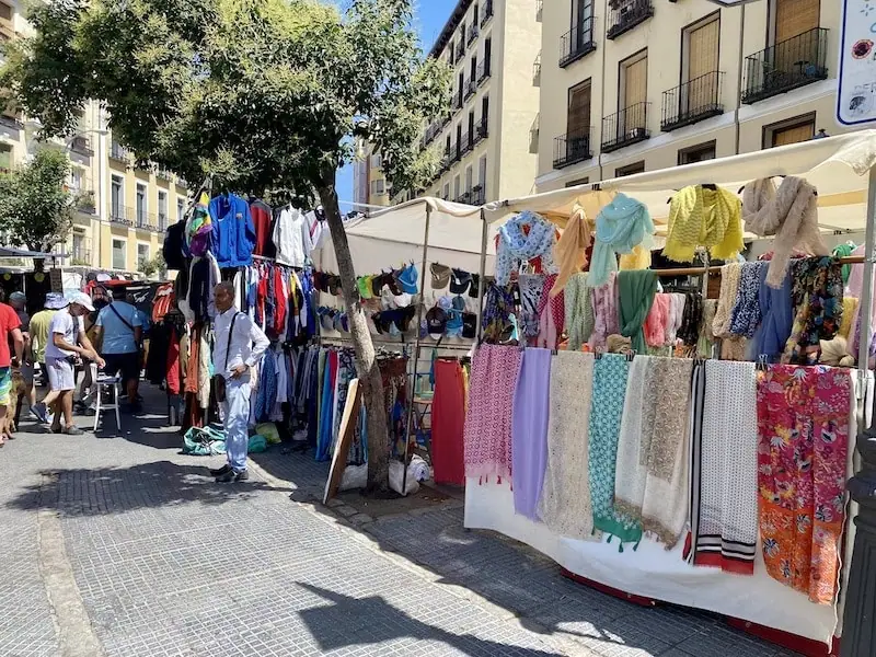 El Rastro flea market