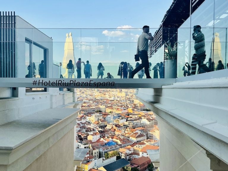 Views from RIU's 360º Rooftop bar