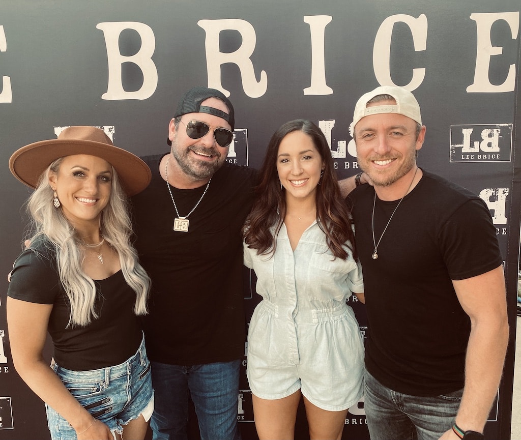Meet and greet with Lee Brice before a concert