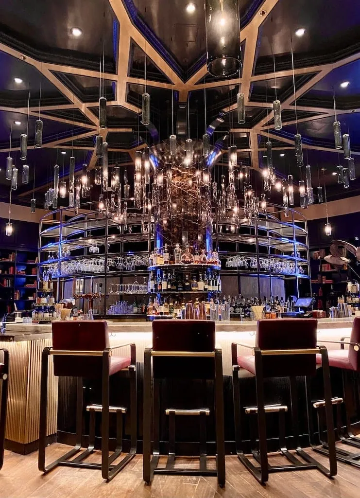 1608 Wine Bar inside Château Frontenac in Quebec City, Canada