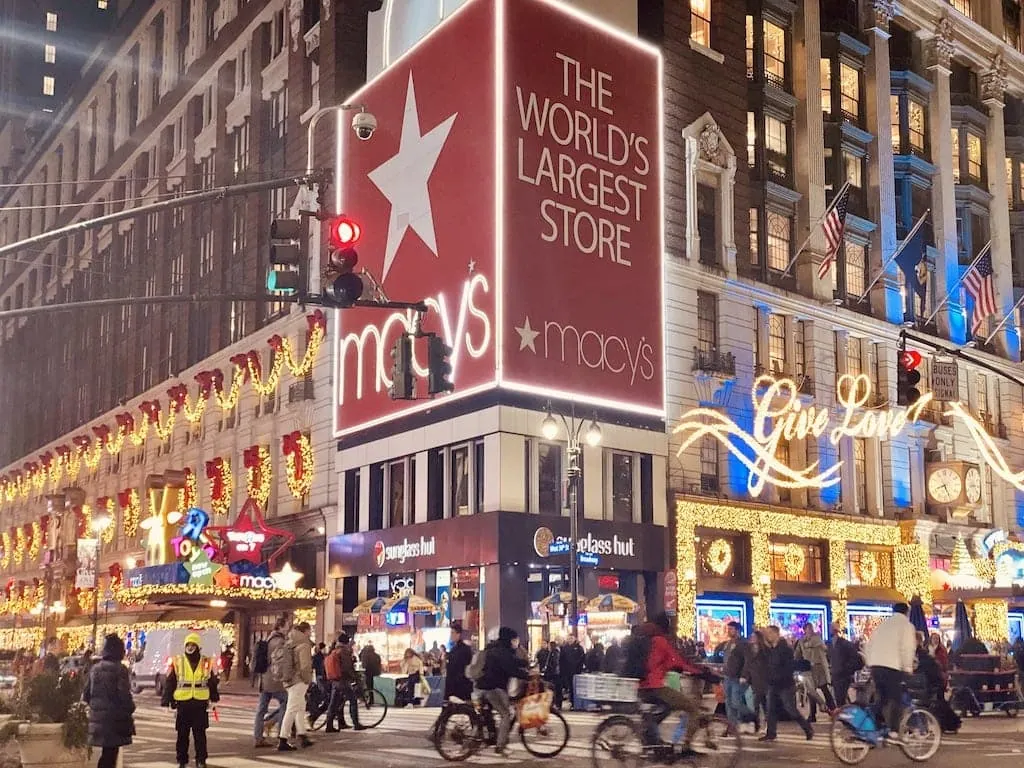 Macy's at Herald Square in New York CIty