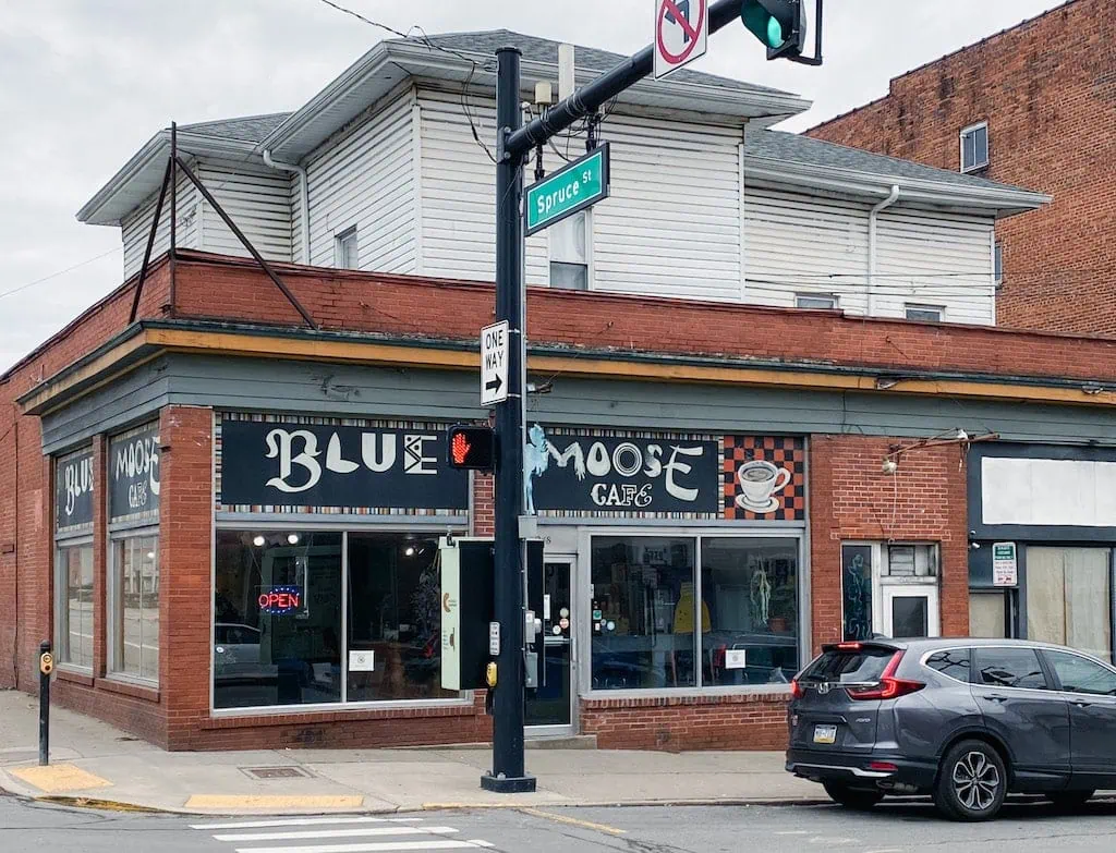 The Blue Moose Cafe in Morgantown, WV