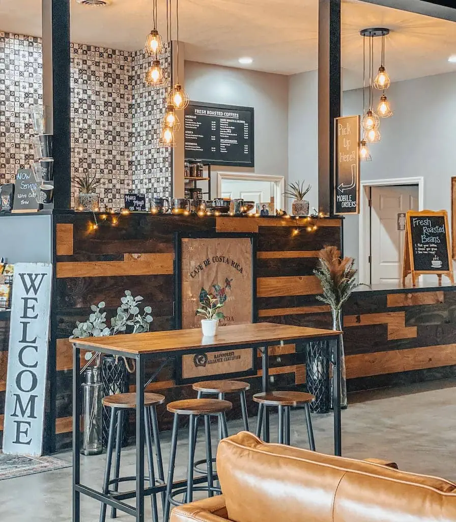 Inside Coffee Tree Roasters in Morgantown, WV