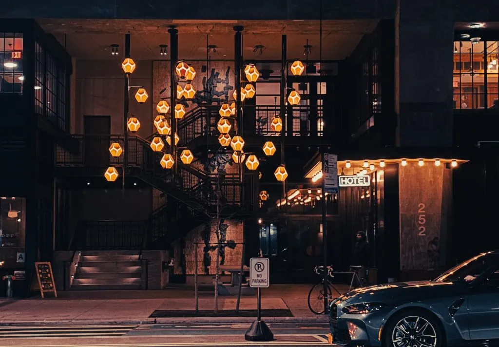 Outside the Ace Hotel Brooklyn, NYC