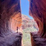 The subway cave on the Boynton Canyon trail in Sedona, AZ