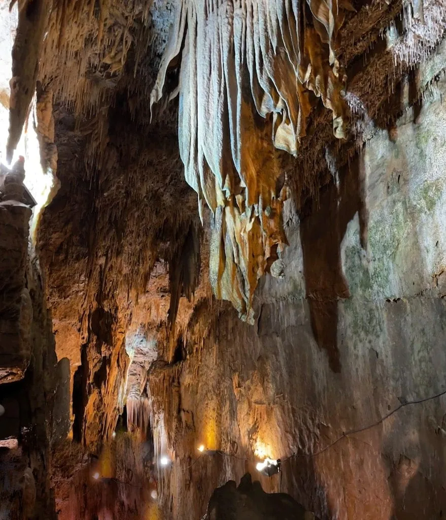 Inside Smoke Hole Caverns in West Virginia