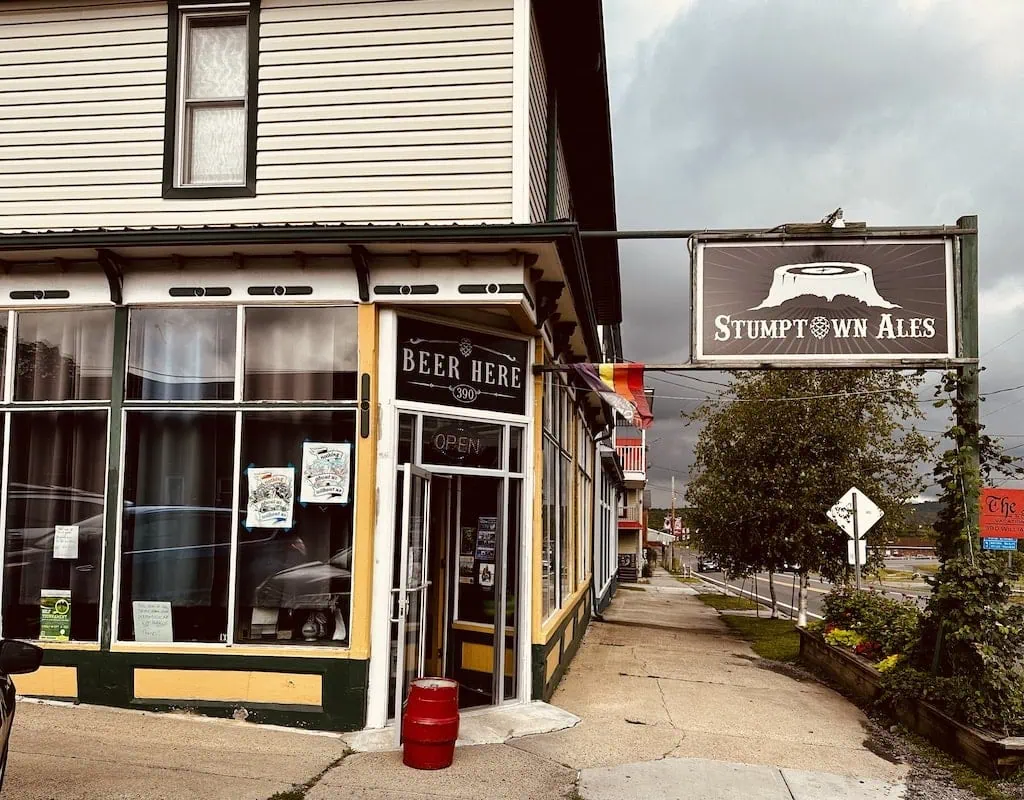 Stumptown Ales in Davis, WV