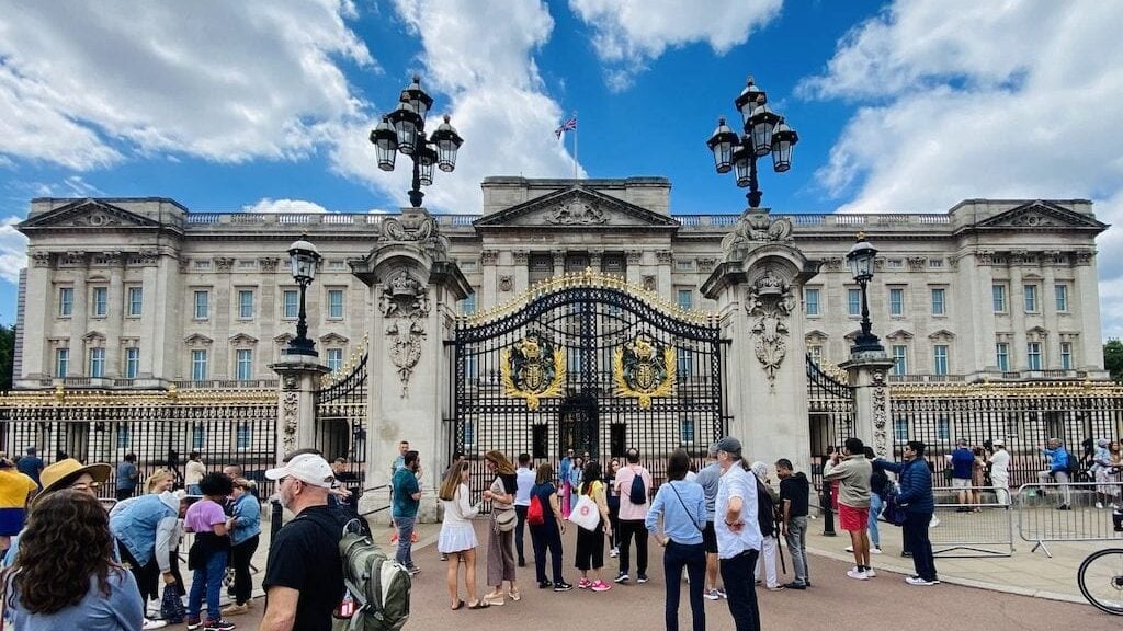 Buckingham Palace in London, England