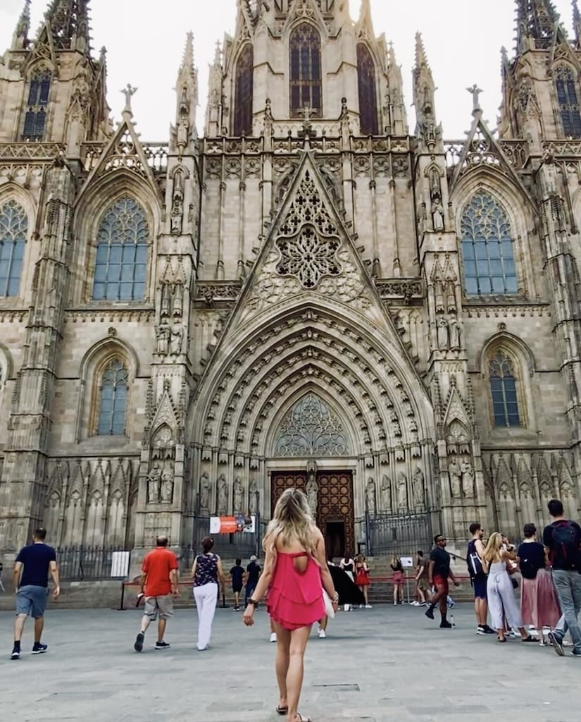 The Barcelona Cathedral; Barcelona, Spain