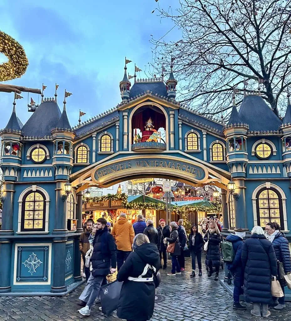 Heinzel's Wintermarchen Christmas market in Cologne, Germany