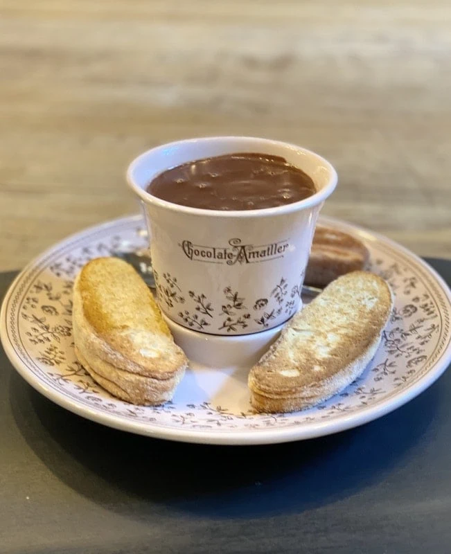 Chocolate at Casa Amatller; Barcelona, Spain 