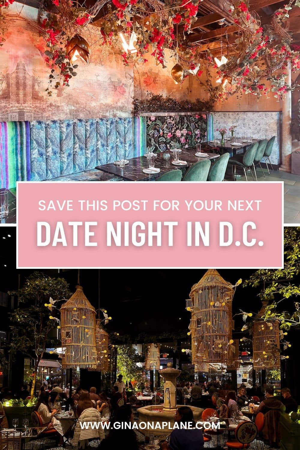 5 Romantic Date Night Restaurants in DC for Your Next Night Out Gina