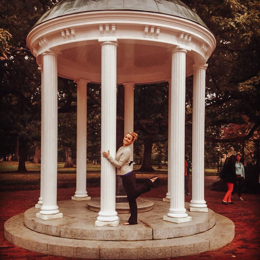 The Old Well Fountain on the UNC Campus in Chapel Hill, NC