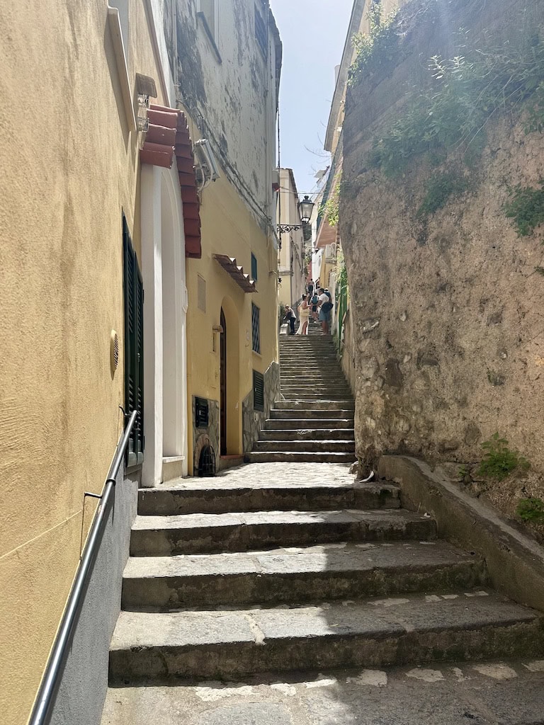 Steps in Positano, Italy