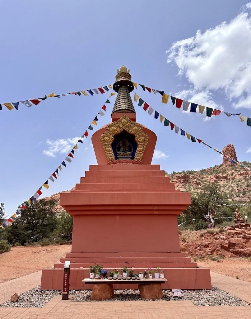 The Stupa in Peace Park; Sedona, AZ