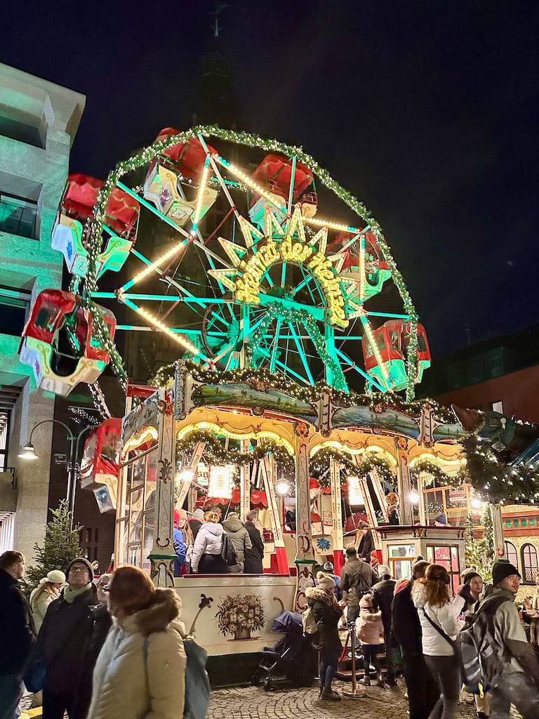 The Ferris wheel at Heinzel's Wintermaerchen