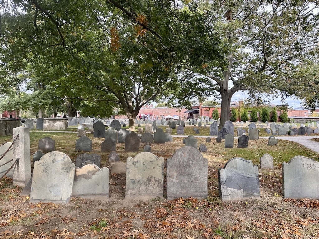 Charter St. cemetery; Salem, MA