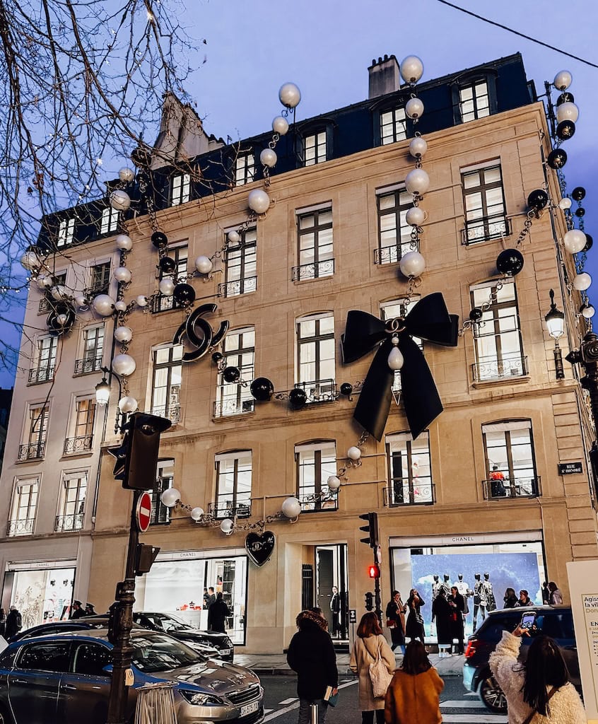 Chanel on Rue St. Honoré; Paris, France