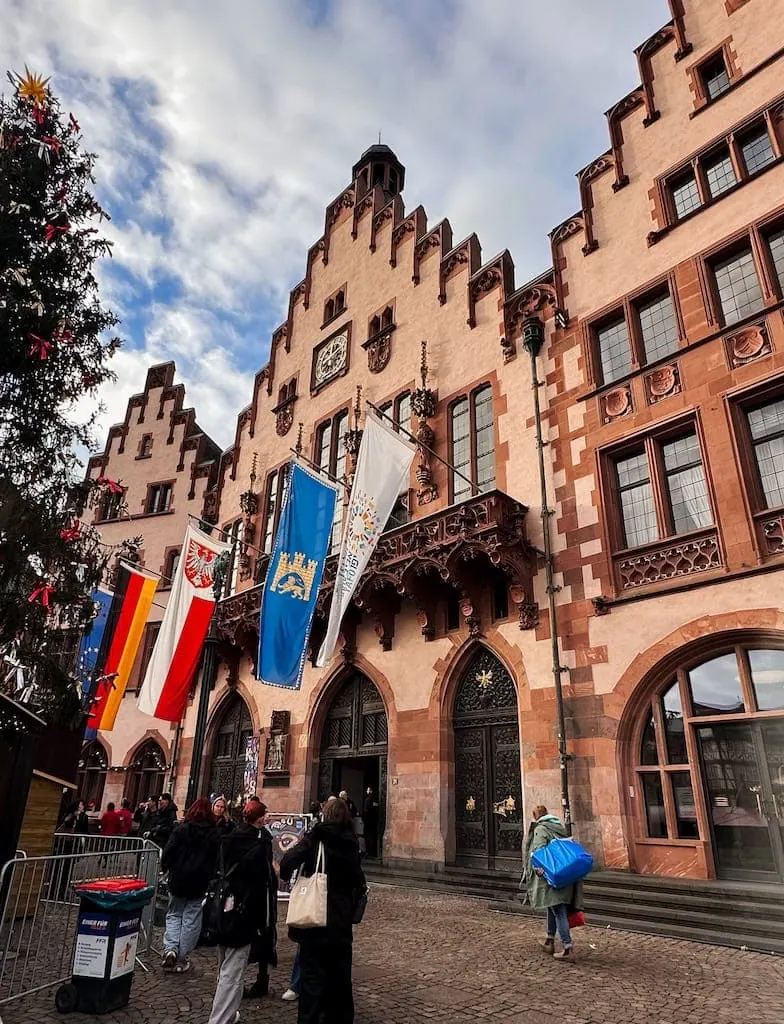 The Römer building, aka New Town Hall, in Frankfurt, Germany