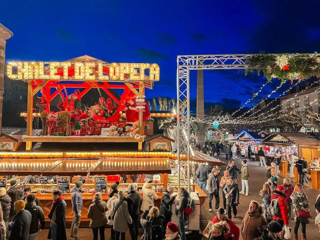 Broglie Christkindelsmärik; Strasbourg, France