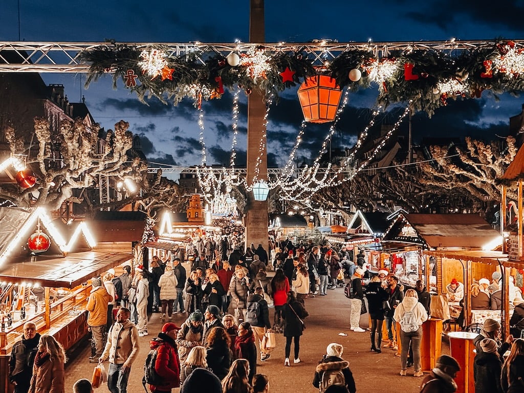 Christmas markets in Strasbourg, France