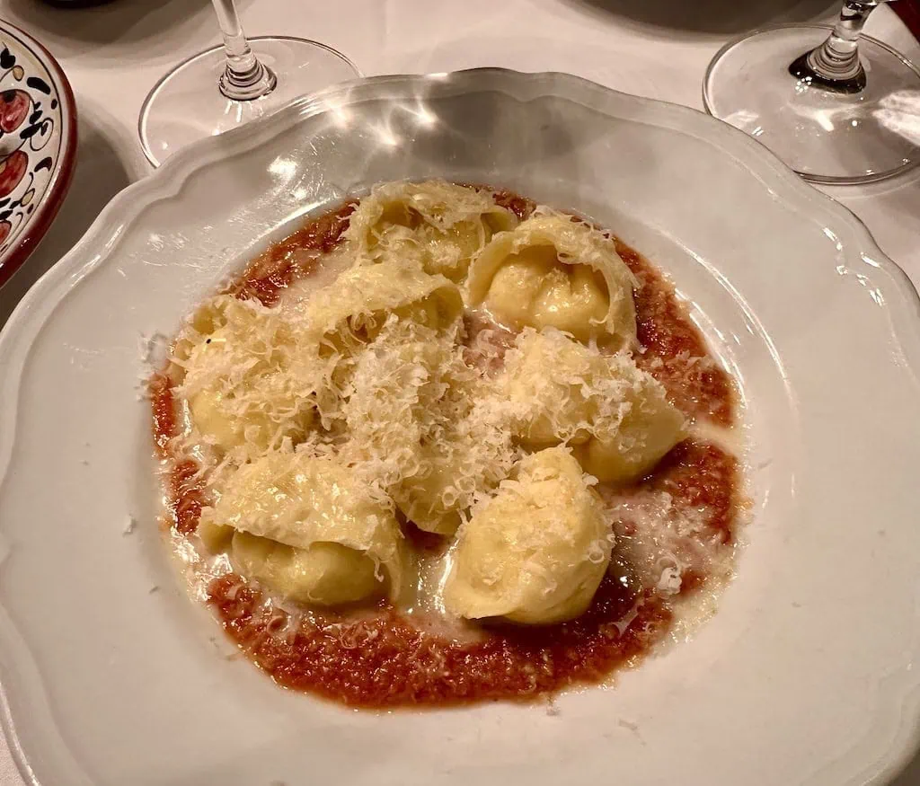 Tortellini au Ragu at Carbone; New York City