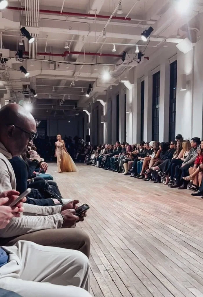 The runway at The Bureau NYFW; New York City
