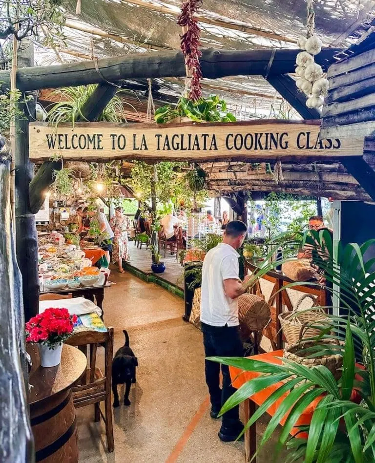 My Recap of The La Tagliata Cooking Class in Positano
