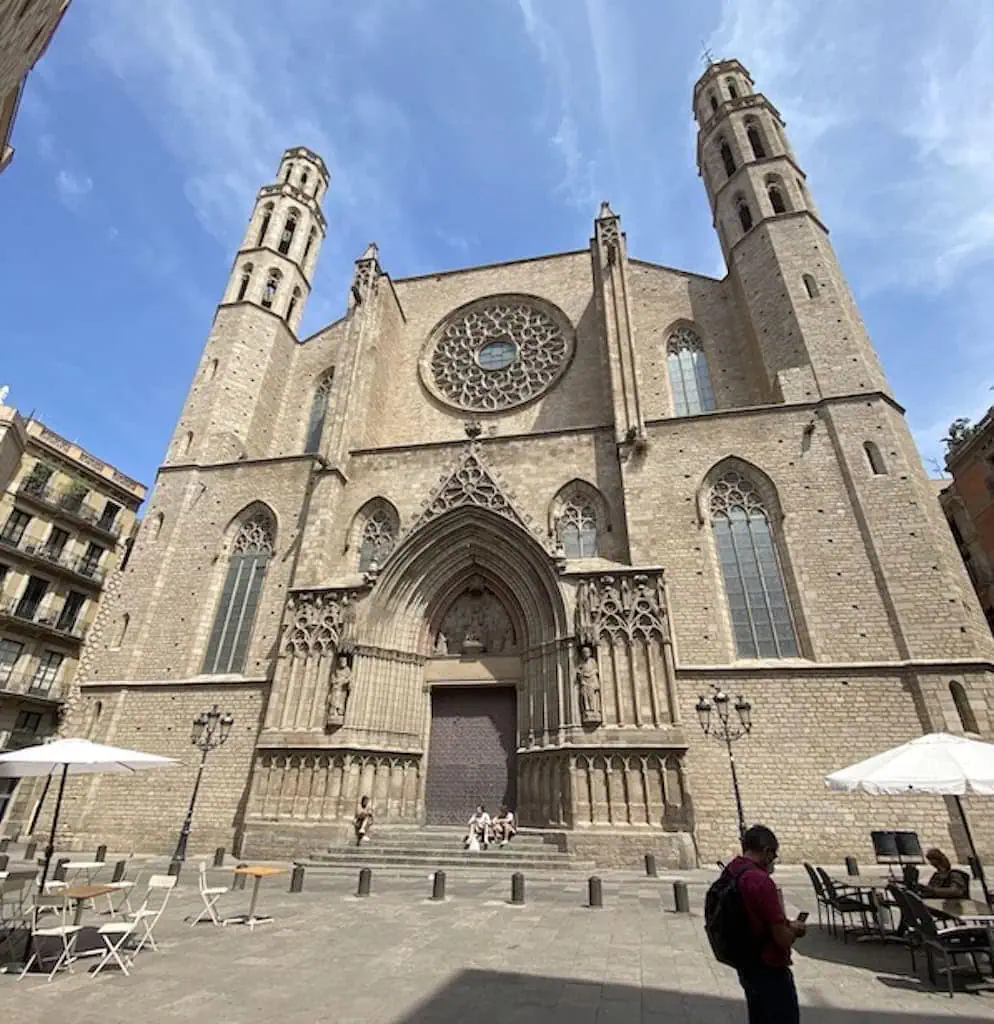 Basilica of Santa Maria del Mar; Barcelona, Spain