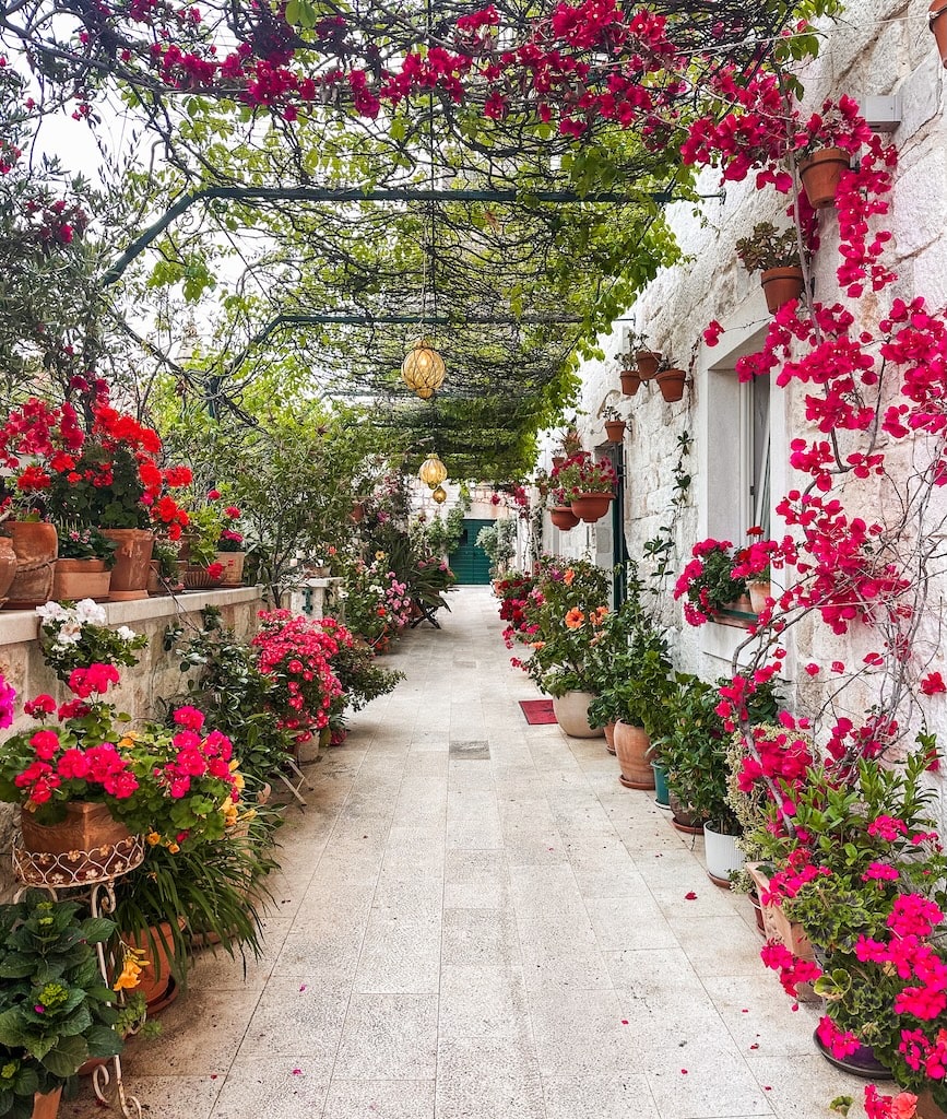 Entrance to Central Park Club; Hvar, Croatia