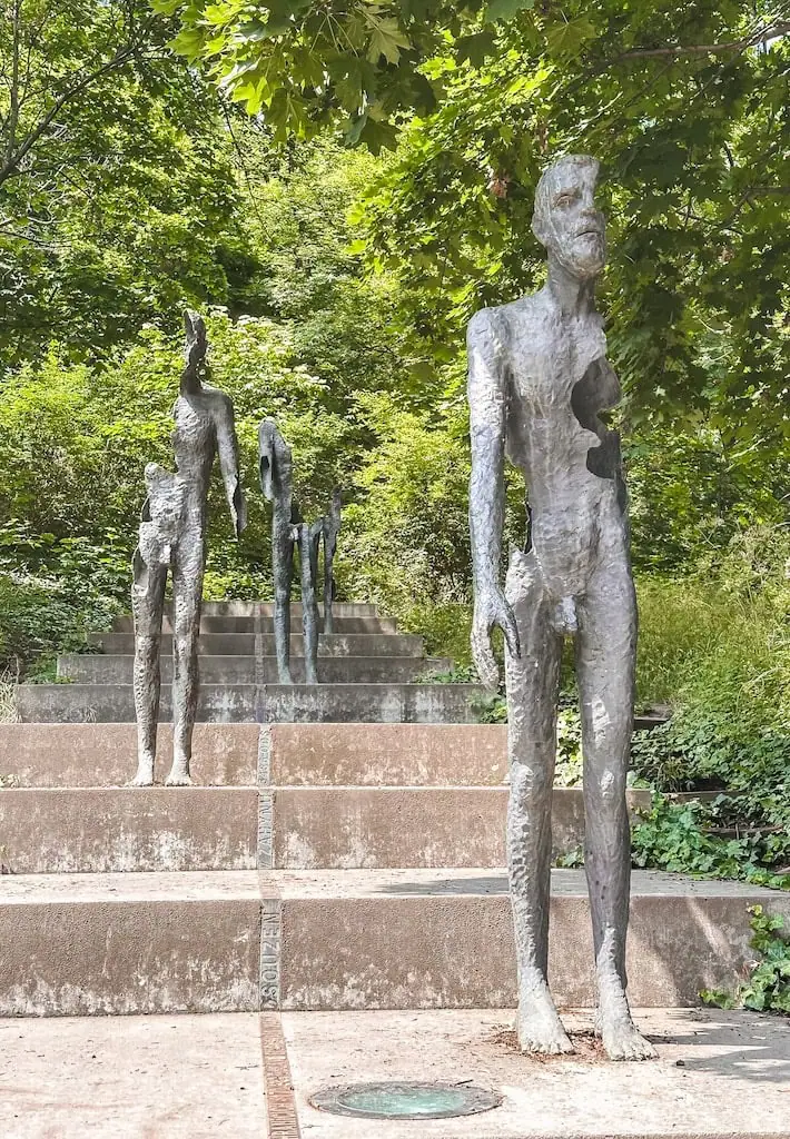 Memorial to the Victims of Communism statues in Prague