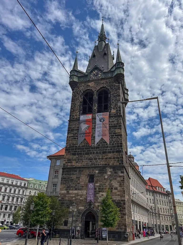 The Jindřiška Tower in Prague