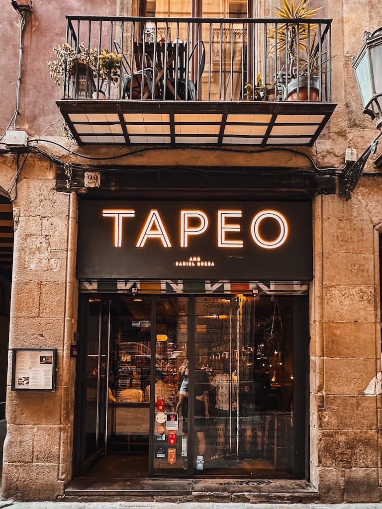 Tapeo; Barcelona, Spain