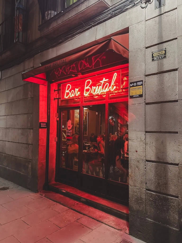 Bar Brutal; Barcelona, Spain