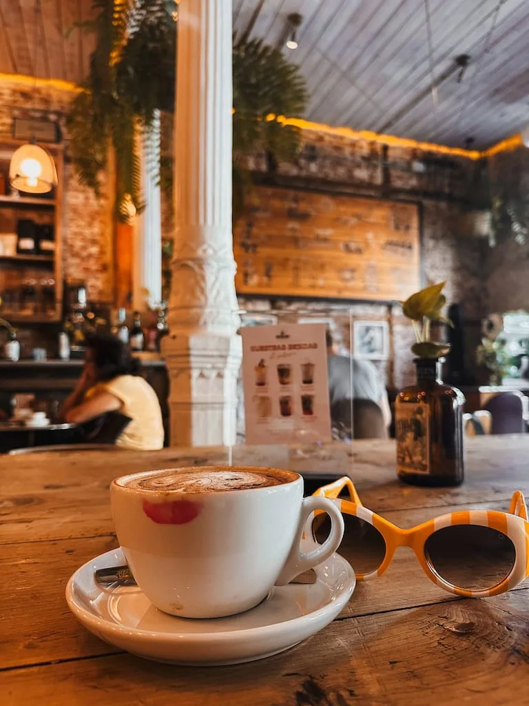 A coffee shop in La Latina; Madrid, Spain