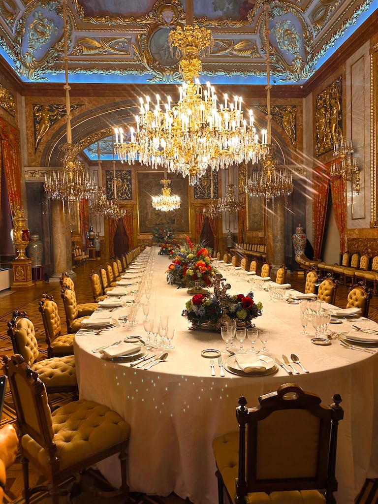 Inside Madrid's Royal Palace; Madrid, Spain
