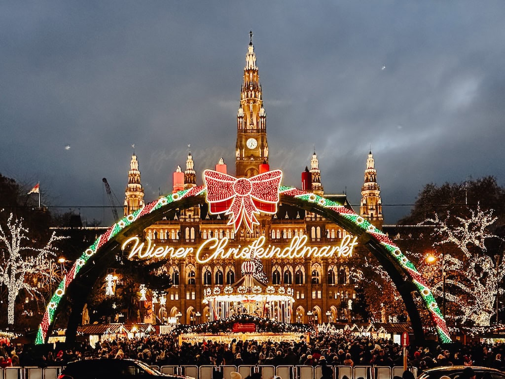 The Wiener Christmas Market; Vienna, Austria
