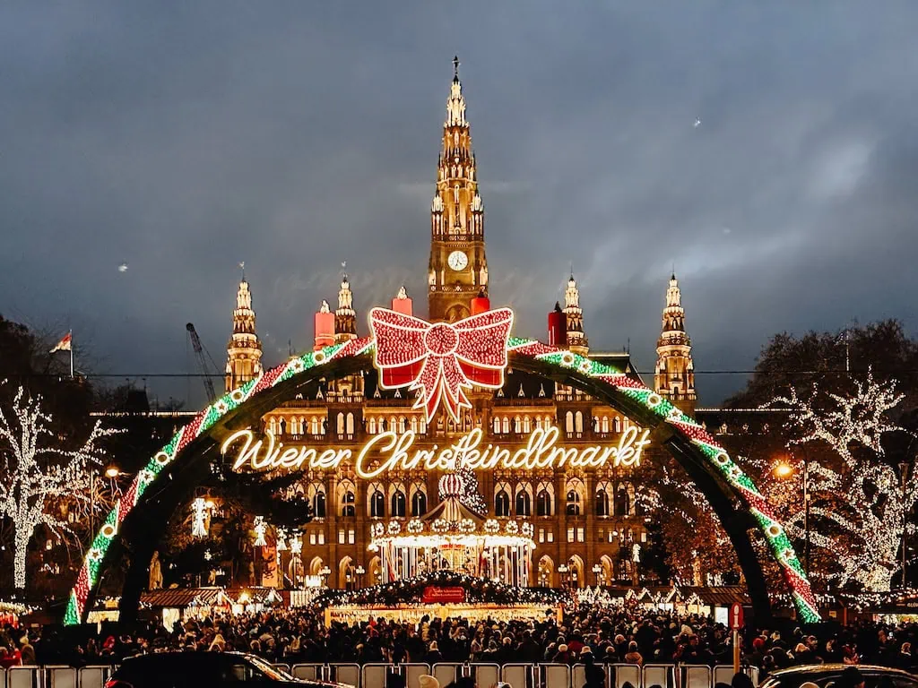 The Wiener Christmas Market; Vienna, Austria