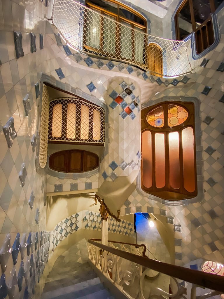 Inside Casa Batlló; Barcelona, Spain