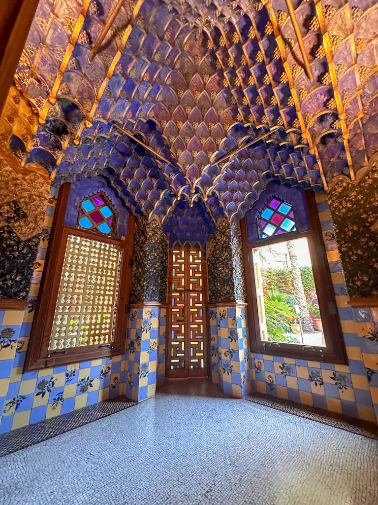 Inside Casa Vicens; Barcelona, Spain