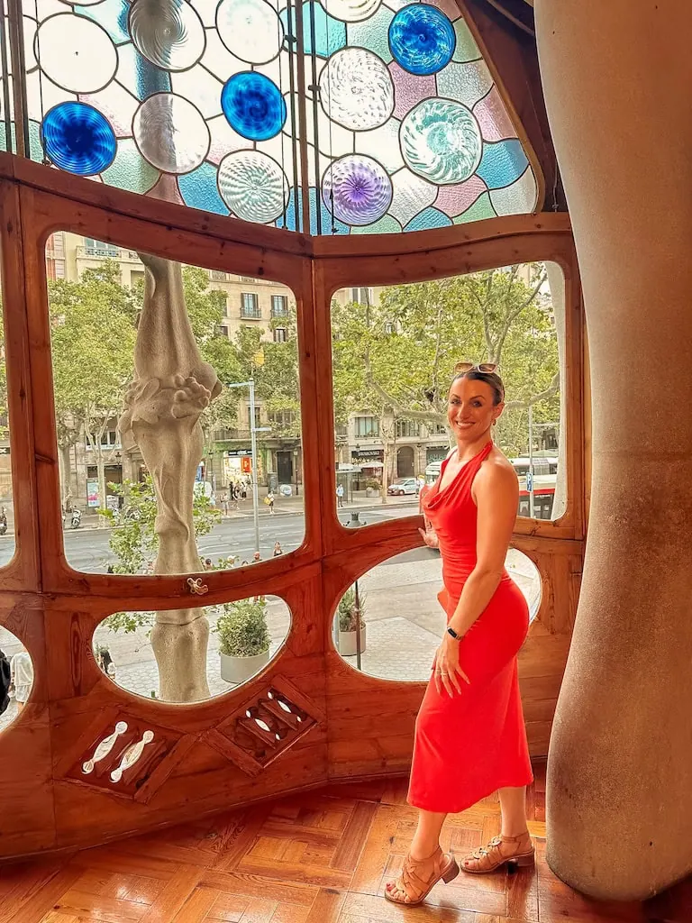 Inside Casa Batlló; Barcelona, Spain