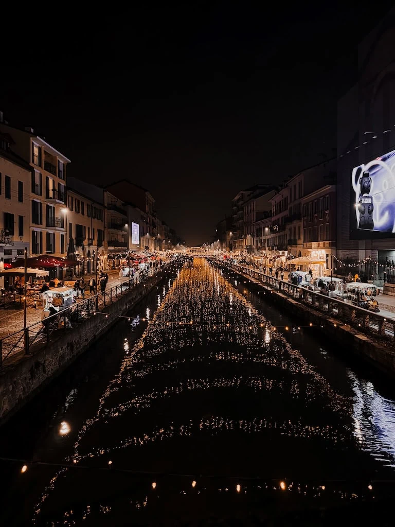 Navigli Canals; Milan, Italy