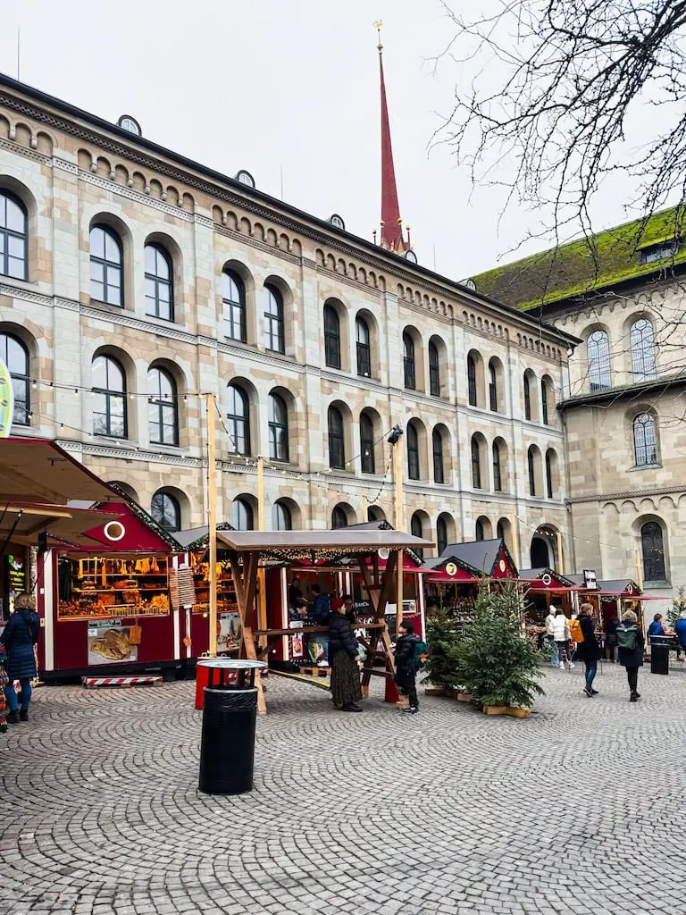 The Old Town Market in Niederdorf (Dörfli); Zurich, Switzerland