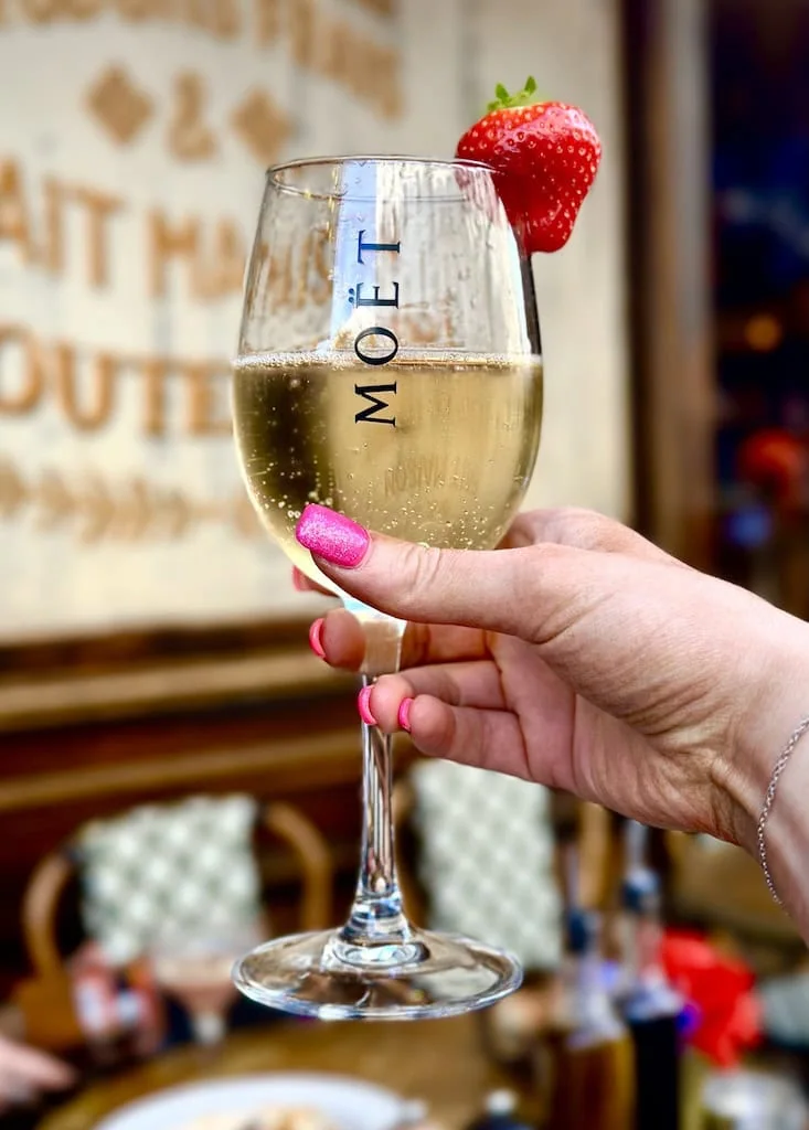 Moet Champagne in Paris, France