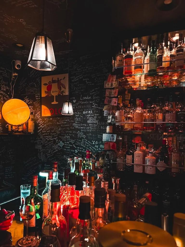 Bar Simon in Osaka, Japan
