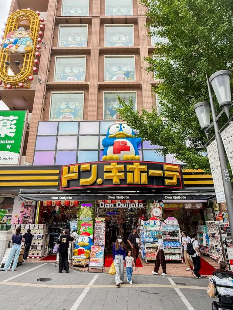 Don Quijote in Osaka, Japan